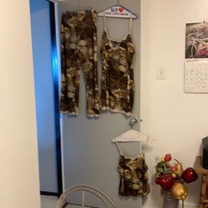 Size 3X Pajama Set - three pieces 😻